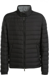 Стеганая куртка на молнии с воротником-стойкой HUGO BOSS Black Label