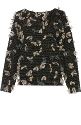 Вязаный пуловер с декоративной отделкой Chloé