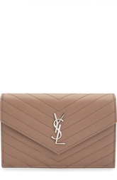 Сумка Monogram Envelope из стеганой кожи Saint Laurent