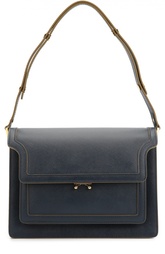 Сумка Trunk из тисненой кожи Marni