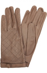 Кожаные перчатки с прострочкой Sermoneta Gloves