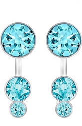 Серьги Slake Dot с подвесками Swarovski