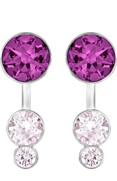 Серьги Slake Dot с подвесками Swarovski