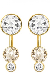 Серьги Slake Dot с подвесками Swarovski