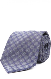 Шелковый галстук с узором Brioni