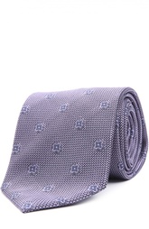 Шелковый галстук с узором Brioni