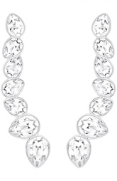 Серьги-каффы Droplet Small Swarovski
