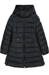 Пуховое пальто с капюшоном Moncler Enfant