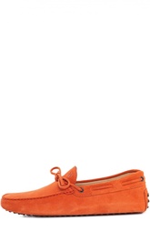 Замшевые мокасины Gommino Driver Tod’s