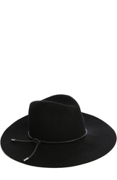 Шляпа из шерсти с кожаным шнурком Emilio Pucci