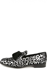 Слиперы Foxley с анималистичным принтом Jimmy Choo