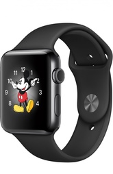 Apple Watch Series 2 42mm Space Black Stainless Steel Case with Sport Band Apple