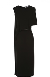 Платье асимметричного кроя с ремнем Givenchy