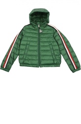 Стеганый пуховик с капюшоном Moncler Enfant