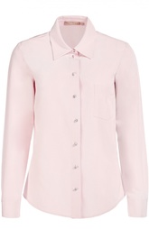 Блуза прямого кроя с накладным карманом Michael Kors
