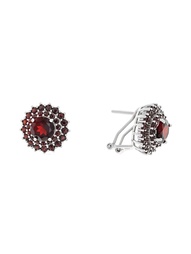 Ювелирные серьги Happy Garnets