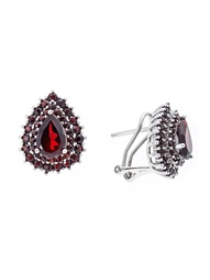 Ювелирные серьги Happy Garnets