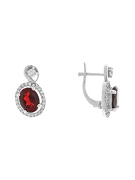 Ювелирные серьги Happy Garnets