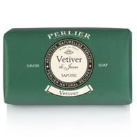 PERLIER Мыло для рук нежное Vetiver 125 г