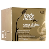 BODY NATUR Воск профессиональный с Золотом 250 мл + 4 салфетки до/после эпиляции