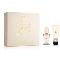 GIORGIO ARMANI Подарочный набор SI Eau de toilette Туалетная вода, спрей 30 мл + Молочко для тела 75 мл