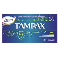 TAMPAX CEF Тампоны женские гигиенические с аппликатором Super Duo 16 шт.