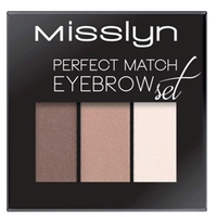 MISSLYN Набор для бровей Perfect match eyebrow set № 8