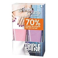 SALLY HANSEN Набор лаков для ногтей Triple Shine № 250 + № 220