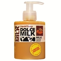 DOLCE MILK Жидкое мыло Молоко и миндаль в хрустящей карамели 300 мл