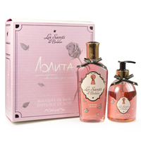 Les Secrets de Boudoir. Набор BOUQUET DE BAIN EUPHORIE DE ROSE - LOLITA 250 мл + 300 мл ЛЭтуаль Selection