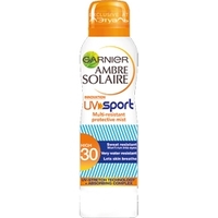 GARNIER Водостойкий спрей для защиты от солнца во время движения SPORT SPF30 200 мл