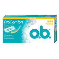 O.B. Тампоны ProComfort нормал 8 шт.