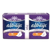 ALWAYS Ultra Женские гигиенические прокладки Platinum Collection Normal Plus Duo 20 шт.