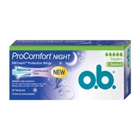 O.B. Тампоны ProComfort Night Super Plus Comfort 16 шт.