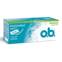 O.B. Тампоны ProComfort супер плюс 16 шт.