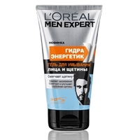 L`OREAL Гель для умывания Мен Эксперт Гидра Энергетик для лица и щетины 150 мл