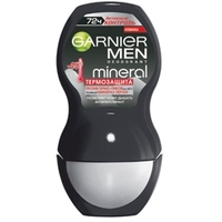 GARNIER Дезодорант шариковый для мужчин Mineral Активный контроль ТермоЗащита 50 мл
