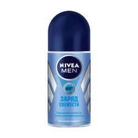 NIVEA Роликовый дезодорант-антиперспирант "Заряд свежести" для мужчин 50 мл