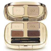 DOLCE &amp; GABBANA MAKE UP Четырёхцветные тени для век Smooth Eye Colour Quad № 145 AMORE