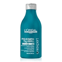 LOREAL PROFESSIONNEL Ухаживающий шампунь для ослабленных волос Serie Expert Pro-Keratin Refill 250 мл