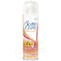GILLETTE Гель для бритья для женщин Satin Care Radiant Apricot 200 мл