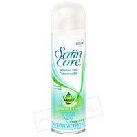 GILLETTE Гель для бритья для женщин для чувствительной кожи Satin Care 200 мл