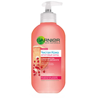 GARNIER Очищающий гель против жирного блеска Чистая кожа Фруктовый заряд 200 мл