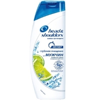 HEAD &amp; SHOULDERS Шампунь против перхоти для мужчин Глубокое очищение 400 мл
