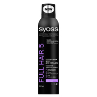 SYOSS Мусс для укладки экстрасильная фиксация Full Hair 5 250 мл