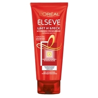 L`OREAL Бальзам-маска Elseve Мгновенное преображение - Цвет и Блеск для окрашенных волос 200 мл