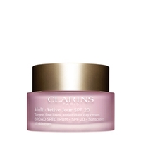 CLARINS Дневной крем для предотвращения первых возрастных изменений с антиоксидантным действием для любого типа кожи MULTI-ACTIVE SPF 20 50 мл
