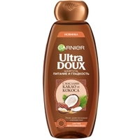 GARNIER Шампунь Ultra Doux Питание и гладкость с маслами какао и кокоса 400 мл