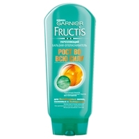 GARNIER Бальзам-ополаскиватель укрепляющий, для ослабленных волос, склонных к выпадению, Fructis Рост Во Всю Силу 200 мл