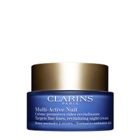 CLARINS Ночной крем для предотвращения первых возрастных изменений с обновляющим действием для нормальной и комбинированной кожи MULTI-ACTIVE 50 мл